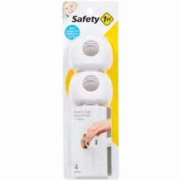 Grip ’N Twist Cabinet Knob Covers – Soft-Grip Door Handle Protectors, 4-Pack 1