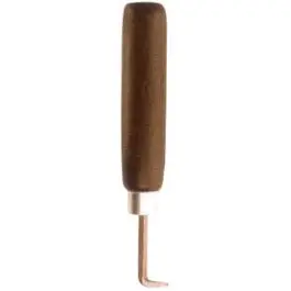 Hardwood-Handle Crack Opener Tool – 6-Inch Pry Bar For Decking And Flooring Repairs 1