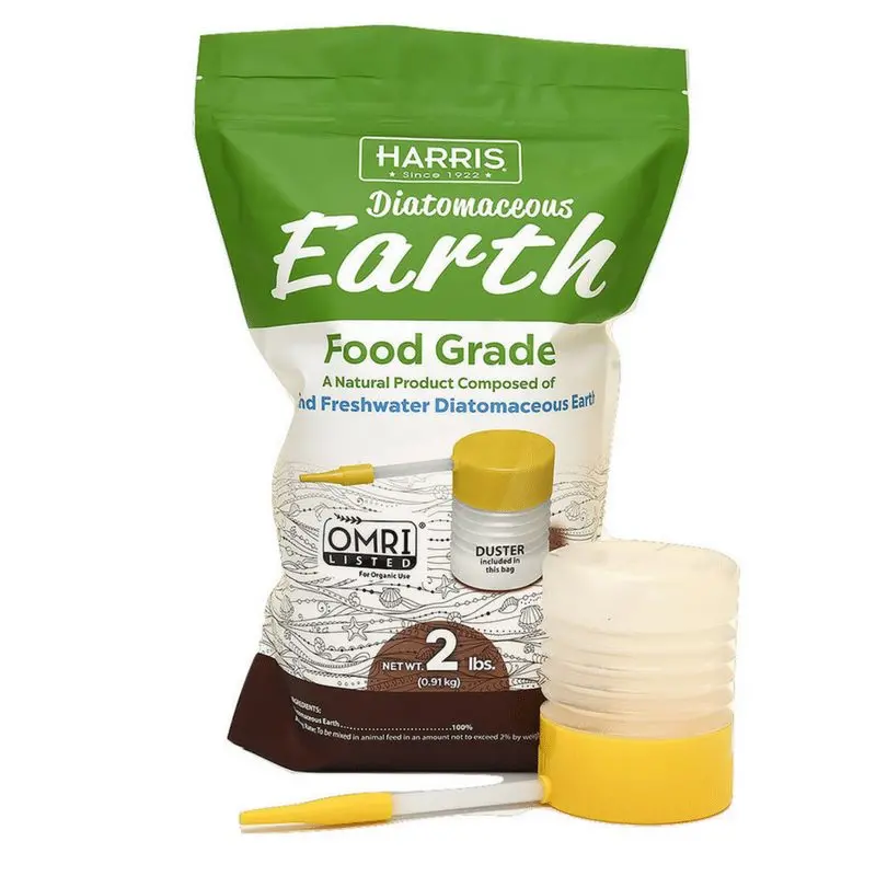 Harris Food-Grade Diatomaceous Earth With Handheld Powder Duster 1