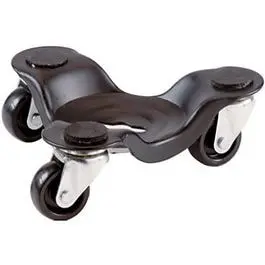 Heavy-Duty 3-Wheel Metal Dolly – 6-3/8" Wide, 200 Lb Capacity 1