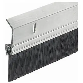 Heavy-Duty Aluminum Brush Door Sweep – 2 In X 36 In 1