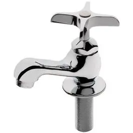 Heavy-Duty Brass Basin Faucet With Chrome Plated Finish 1