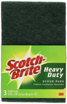 Heavy-Duty Scouring Pads – 3-Pack 1