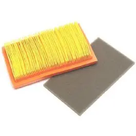 High-Flow Mower Air Filter With Foam Pre-Cleaner Element 1