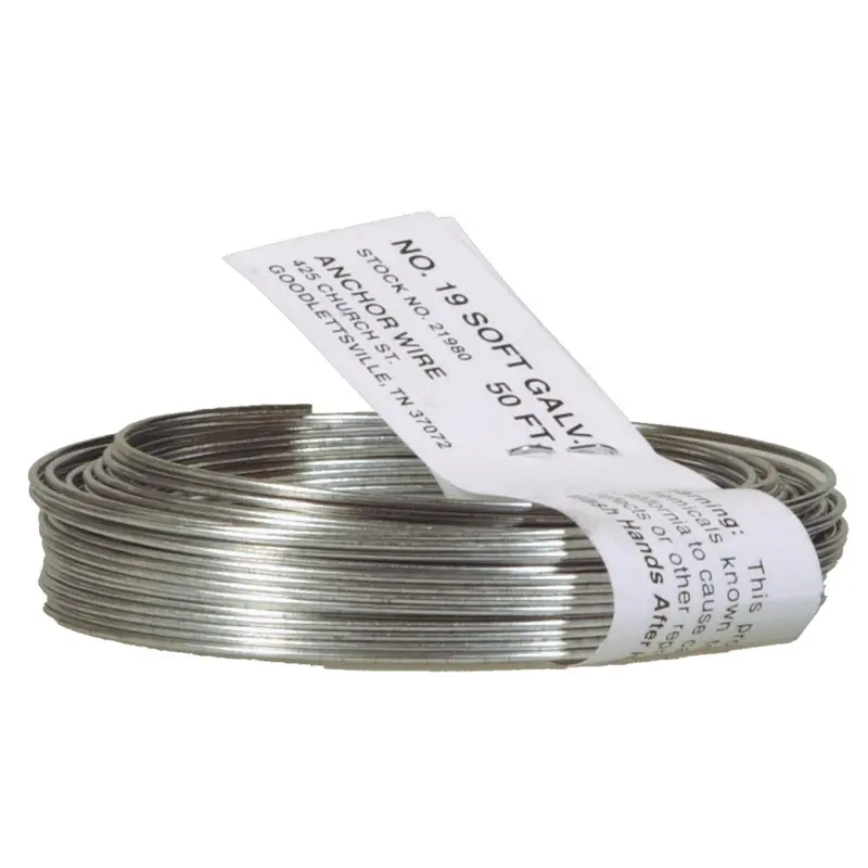 Hillman Black Anchor Wire – 19-Gauge Stovepipe & General-Purpose Mechanics Wire, 50 Ft 1