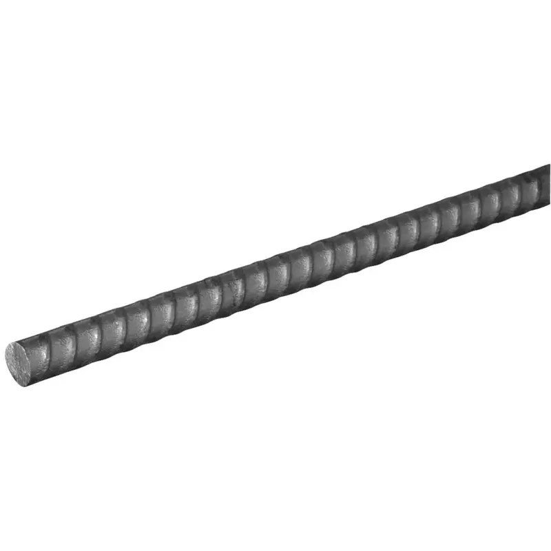 Hillman Steelworks #4 Rebar – 1/2-Inch Diameter × 3-Foot Length, Hot-Rolled Weldable Steel 1