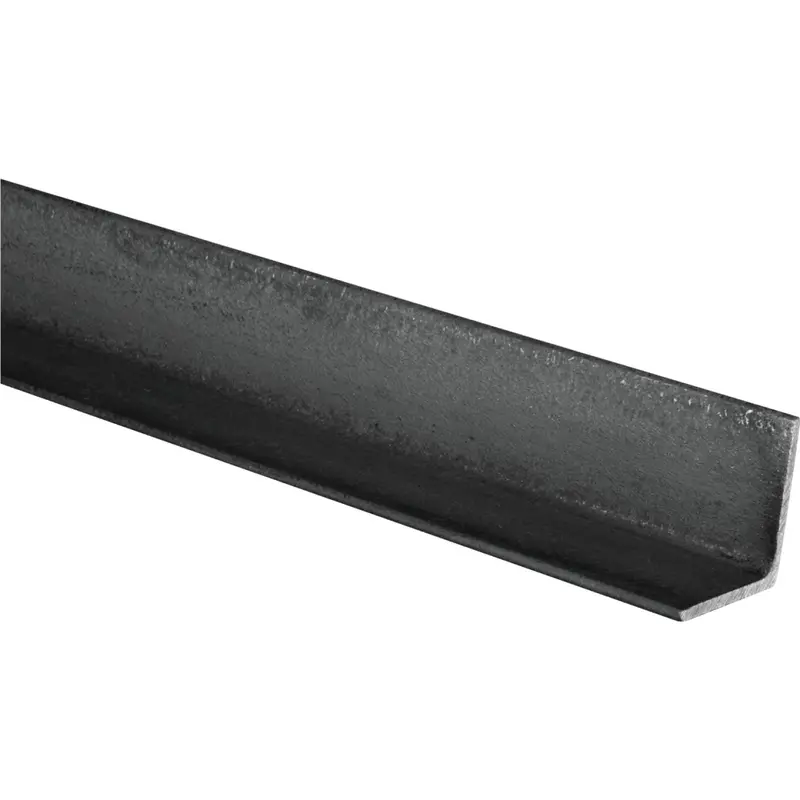Hillman Steelworks Weldable Solid Angle Bracket – 1 In. × 6 Ft. × 1/8 In. Thick 1