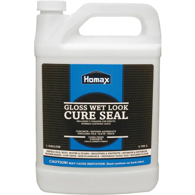 Homax Wet-Look Concrete Sealer – Clear, 1-Gallon 1