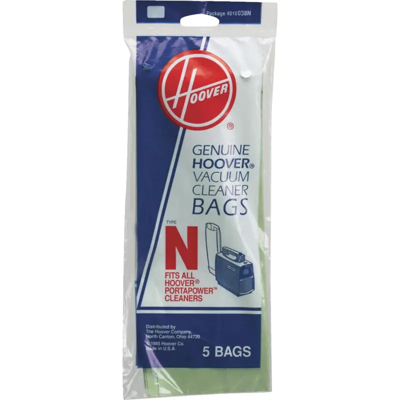 Hoover Type N Replacement Vacuum Bags – 5-Pack 1
