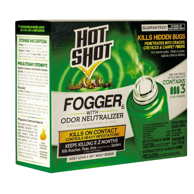 Hot-Shot Fogger 6 With Integrated Odor Neutralizer System 1