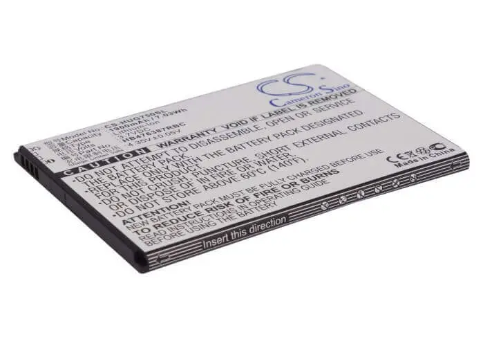 Huawei Ascend G750 Smartphone Battery – 3.7V Li-Ion, 1900Mah, 7.03Wh (Hb476387Rbc) 1