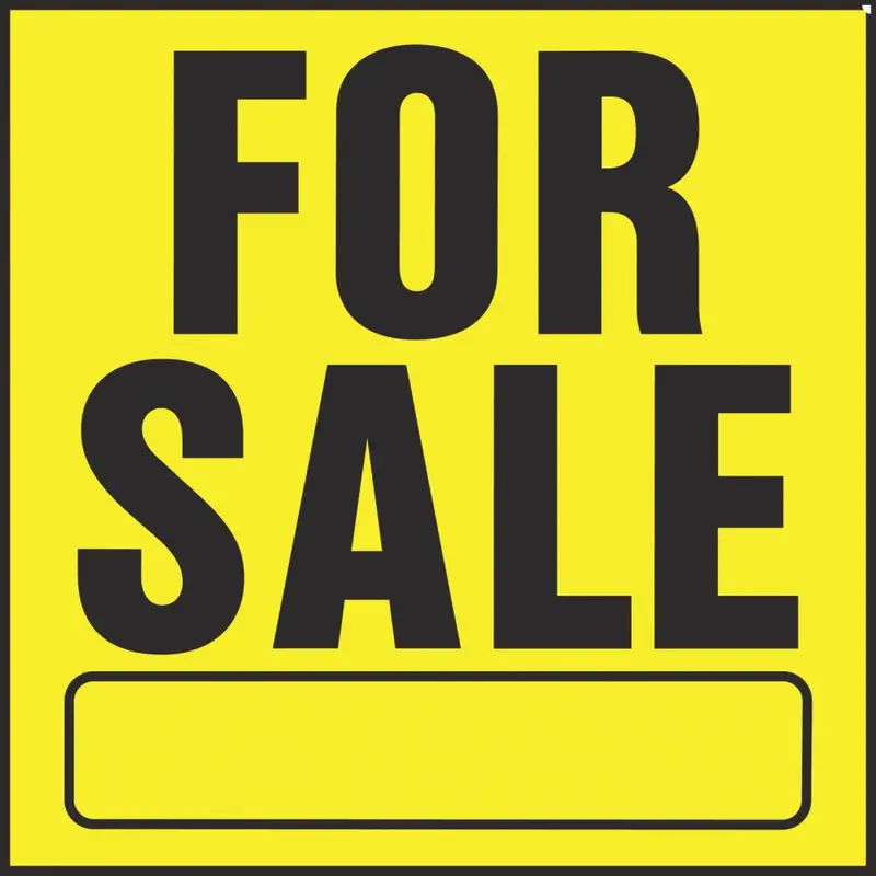 Hy-Ko Heavy-Gauge For Sale Sign – Weather-Resistant Plastic Display Board 1