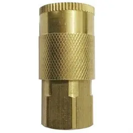 I/M Industrial Fnpt Coupler – 3/8-Inch X 3/8-Inch Threaded 1