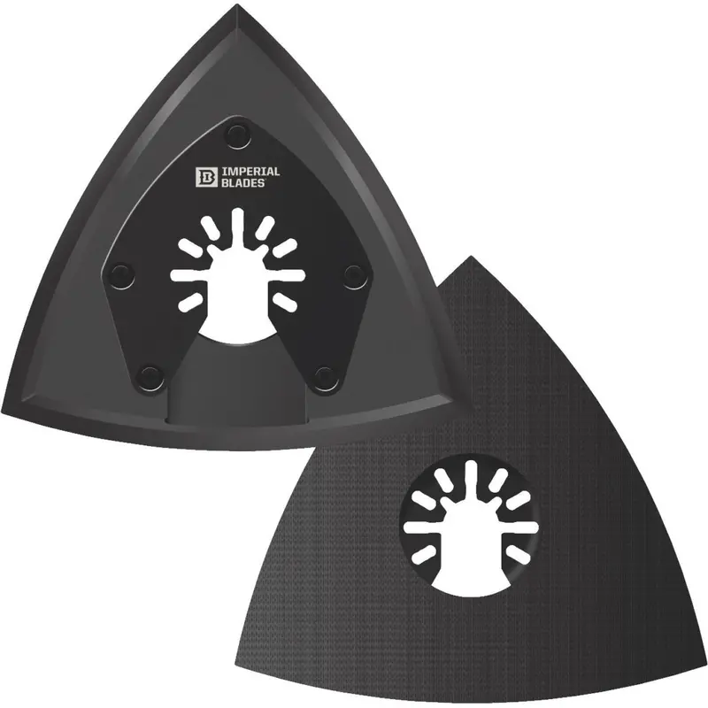 Imperial Blades One Fit 3-1/8" Sanding Pad For Random Orbit Sanders 1