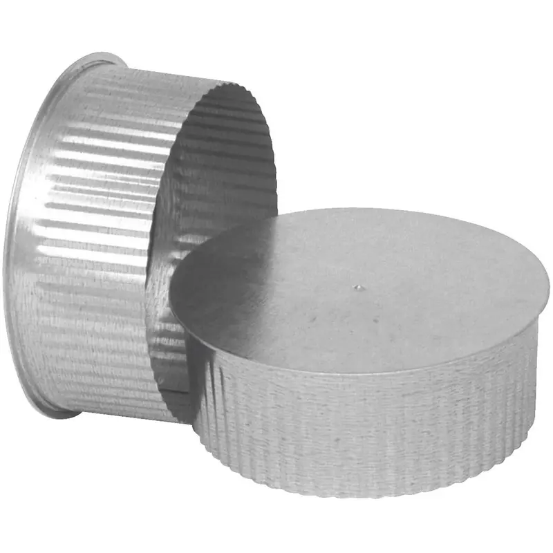 Imperial Galvanized Tee Cap Or Plug – 30-Gauge, 7" Diameter 1