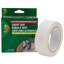 Indoor Cloth-Backed Carpet Tape — 1.41-Inch Wide × 42-Feet Long 1