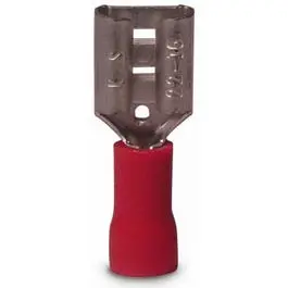 Insulated Female Vinyl Disconnect Terminals – 21-Pack 1
