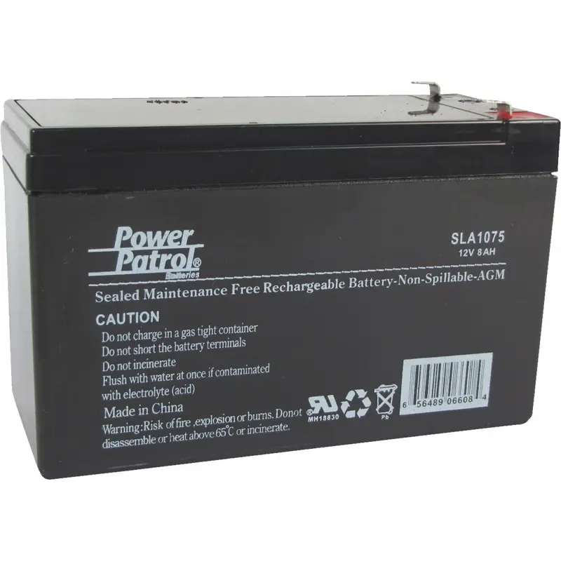 Interstate All-Battery Power Patrol 12V 8Ah Security System Backup Battery 1