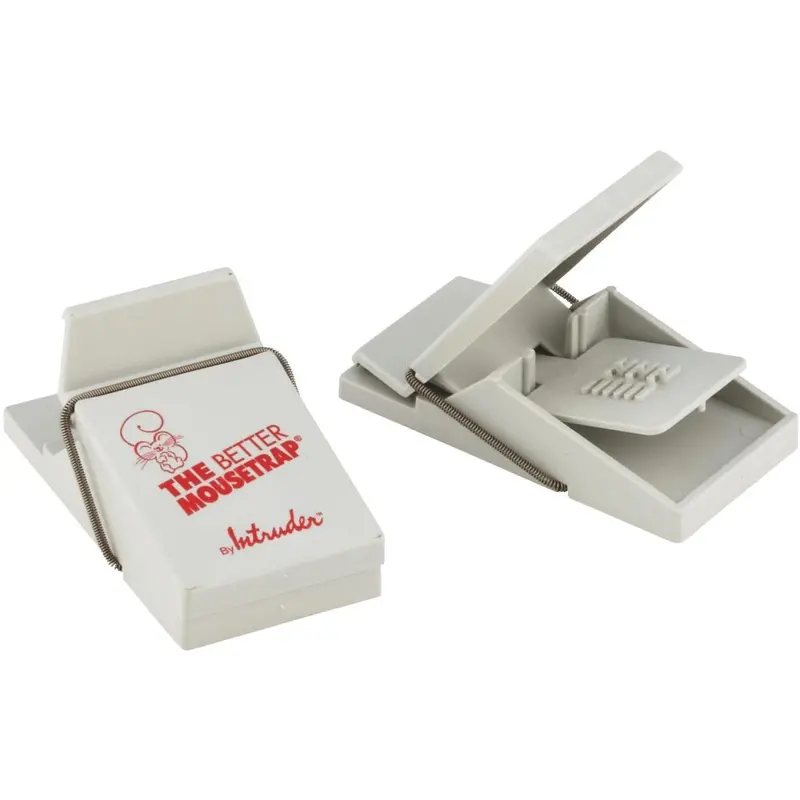 Intruder Mechanical Mouse Trap – Two-Pack For Effective Control 1