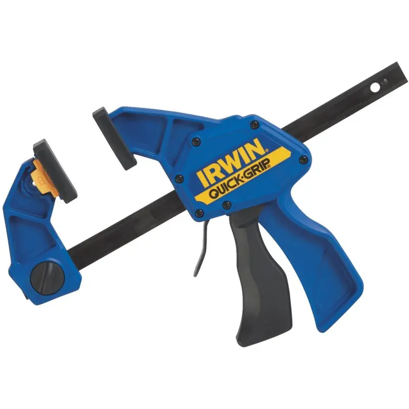 Irwin Quick-Grip One-Hand Bar Clamp – 6-Inch Reach, 3-1/4-Inch Jaw Width 1