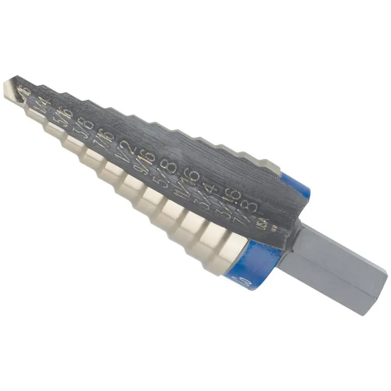 Irwin Unibit Step Drill Bit – 3/16-Inch To 7/8-Inch, 12-Step Design 1