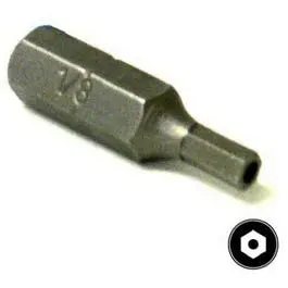 Isomax™ Security Hex Key Set: 1/8-Inch Bit With 1-Inch Insert For Tamper-Resistant Fasteners 1