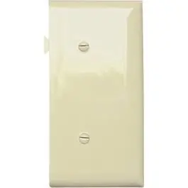 Ivory Nylon Sectional Wall Plate – Modular Single-Gang Configuration 1