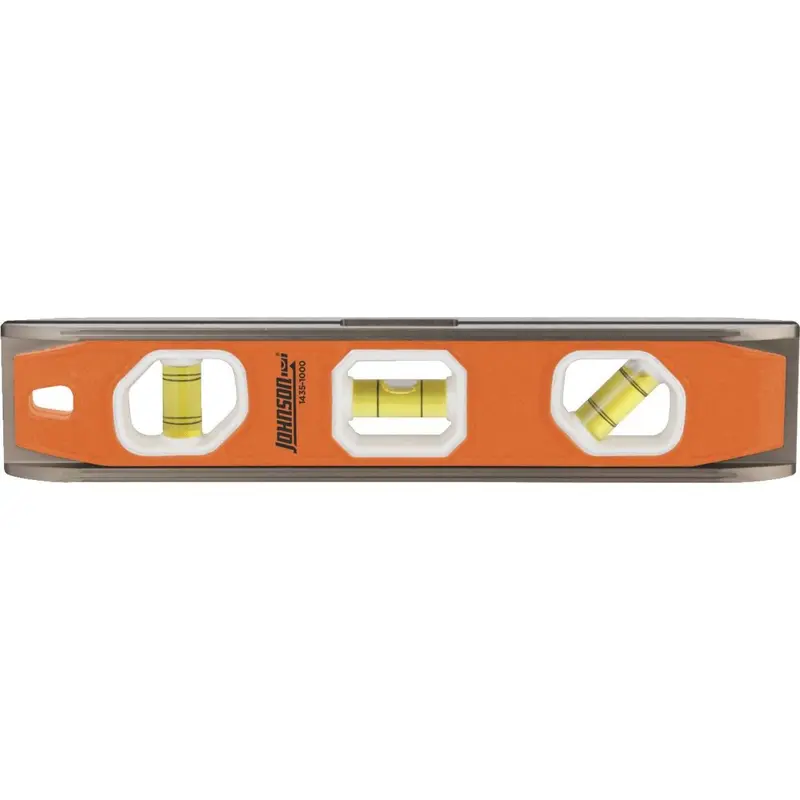 Johnson Level Big J Pro Torpedo Level – 10-Inch Aluminum With Magnet 1