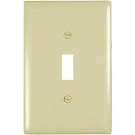 Jumbo Junior Nylon Wall Plate – Oversized, Durable Single-Gang Cover 1