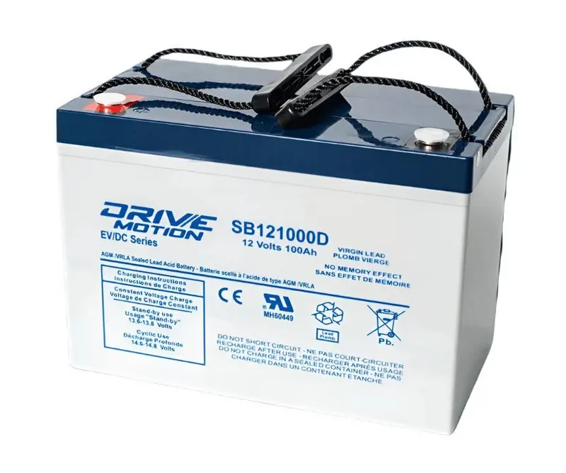 Jyc Gp100-12A Replacement Battery – 12V 100Ah Deep-Cycle With M8 Insert Terminals 1