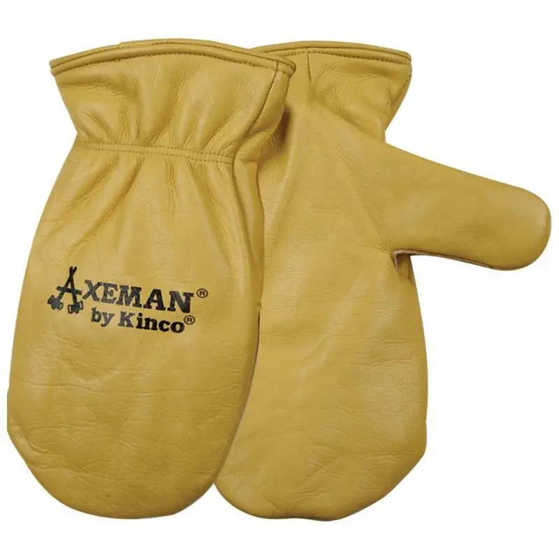 Kinco Axeman Insulated Leather Work Mitts – Reinforced For Heavy-Duty Use 1