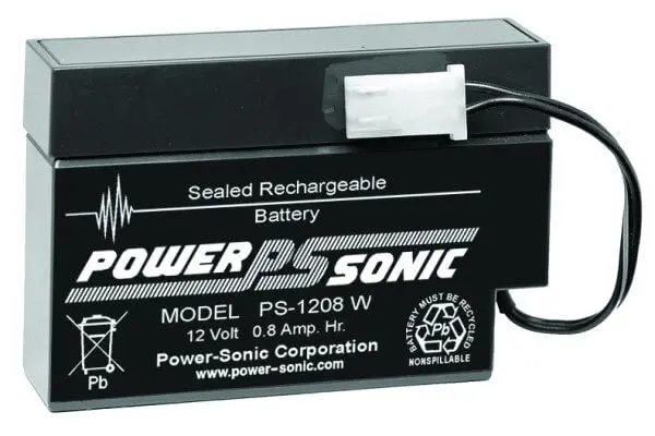 Kinghero Sj12V0.8Ah Backup Battery – 12V 0.8Ah Sealed Lead-Acid With Wire Lead (Wl) Terminals 1