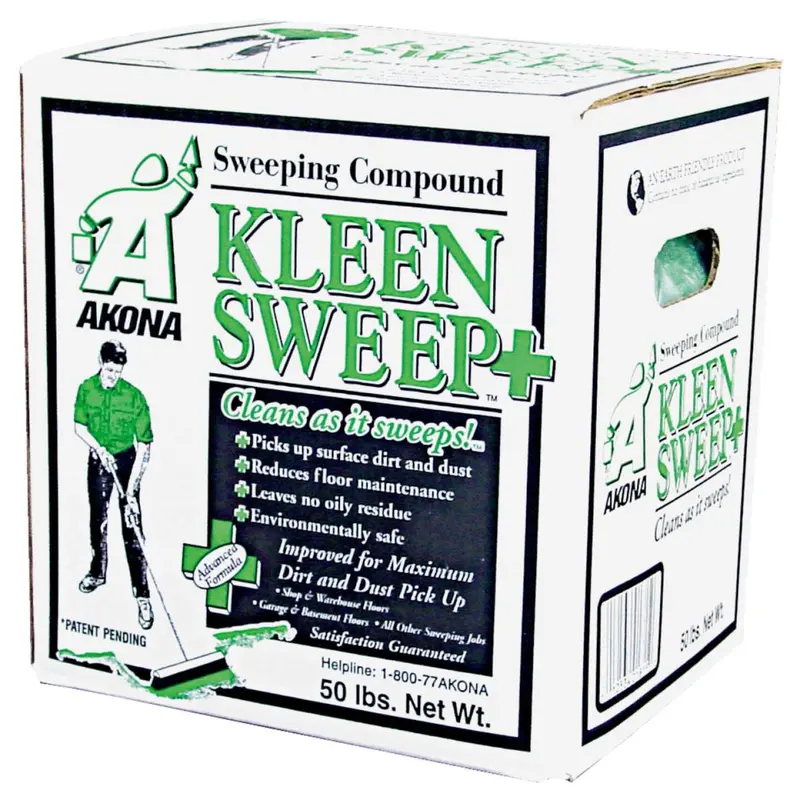 Kleen Sweep Industrial Sweeping Compound – 50-Pound Bulk Refill 1