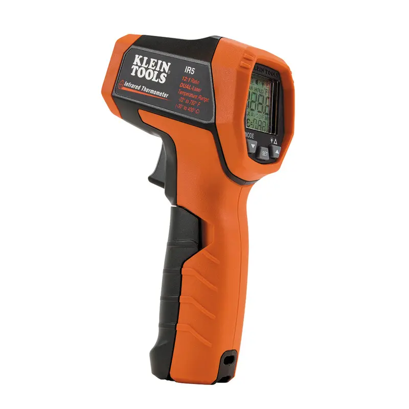 Klein Tools Dual-Laser Infrared Thermometer With Backlit Display 1