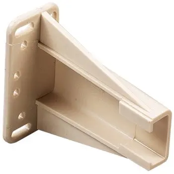 Knape & Vogt 1805-101P Solid Rear Mount Bracket For Shelving 1