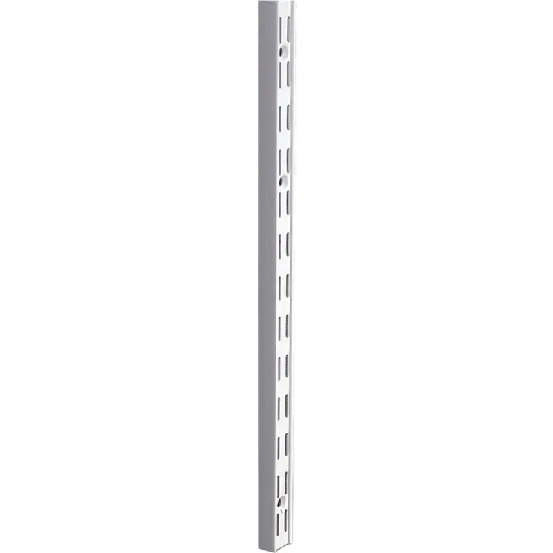 Knape & Vogt 82 Series 63-Inch Titanium Steel Double-Slot Shelf Standard 1