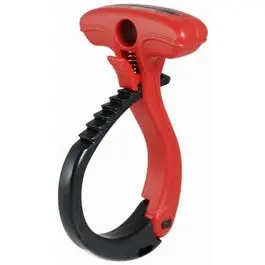 Large Black-And-Red Cable Wraptor – Heavy-Duty Twist Tie For Bundling Cords 1