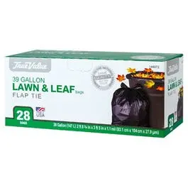 Lawn & Leaf Trash Bags – 39-Gallon, 28-Pack 1
