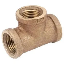 Lead-Free Brass 1-Inch 90-Degree Tee Fitting – Nsf Certified For Potable Water 1