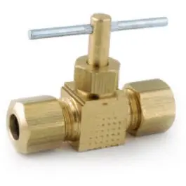 Lead-Free Compression Needle Valve — 3/8 Inch 1