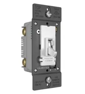 Legrand Trademaster Led/Cfl/Incandescent Dimmer Switch – Single-Pole Or 3-Way Toggle Slide, Ivory Finish 1