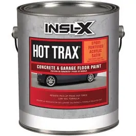 Light Grey Latex Satin Garage Floor Paint – 1-Gallon Can 1