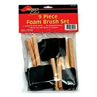 Linzer/American Brush 9-Piece Foam Paint Brush Assortment 1