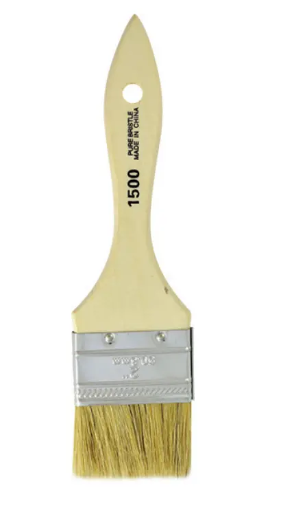 Linzer White Chinese Bristle Chip Brush For Paint And Texture Work 1