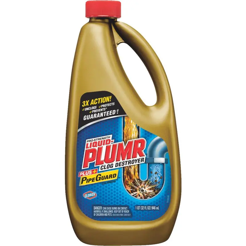 Liquid-Plumr Pro-Strength Full Clog Remover, 32-Ounce Aerosol Formula 1