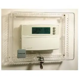 Locking Thermostat Cover For Child And Pet Safety 1
