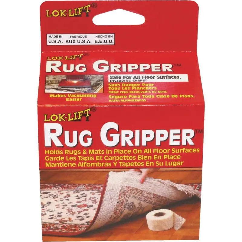 Lok-Lift Nonslip Rug Gripper Tape – 2.5" × 25 Ft 1
