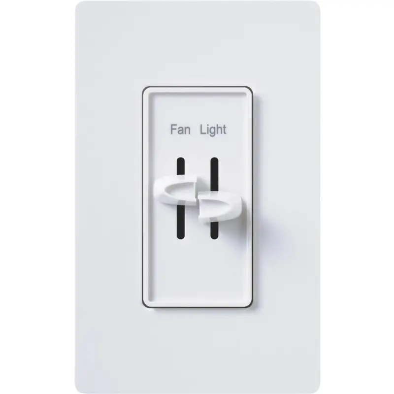 Lutron Skylark Single-Pole Incandescent Dimmer Switch, White Finish 1