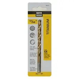 M7 High-Speed Steel Drill Bit – 17/64 X 4-1/8 Inches 1