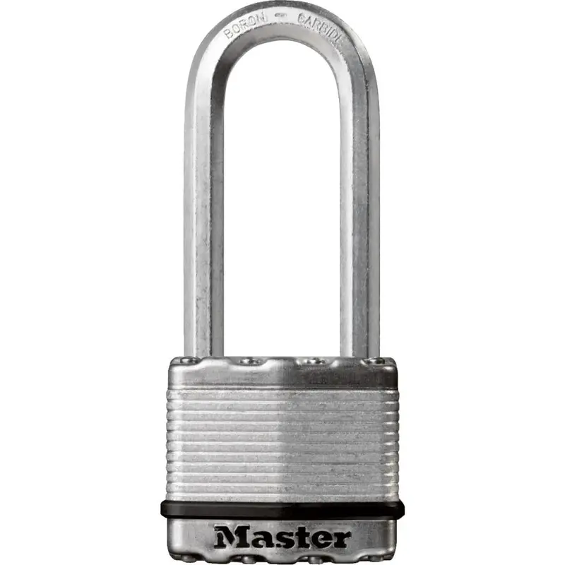 Master Lock Magnum Dual-Armor Padlock – 2-Inch Wide, 2.5-Inch Shackle, Keyed Alike 1